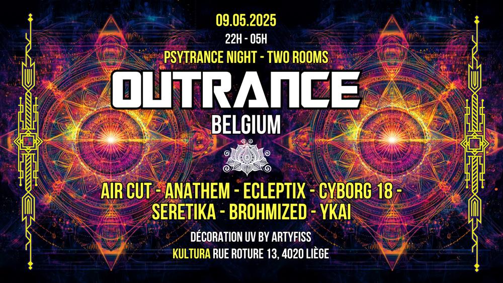 Outrance Belgium 😈 Psytrance Night 🕉️