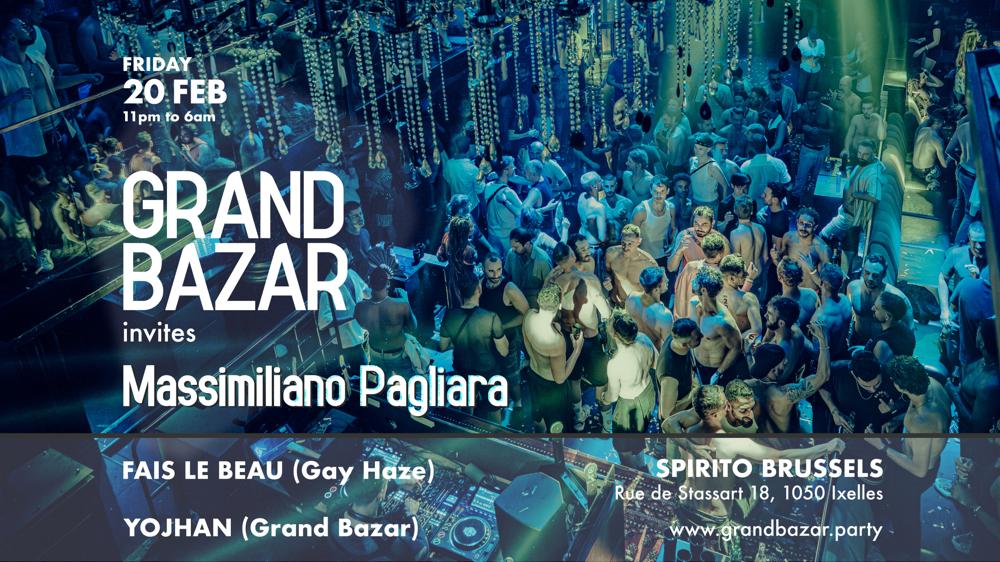 Grand Bazar invites Massimiliano Pagliara