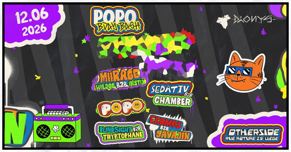 DIONYS présente : POPO Birthday Bash