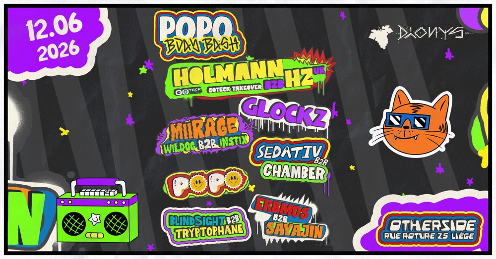 DIONYS présente : POPO Birthday Bash