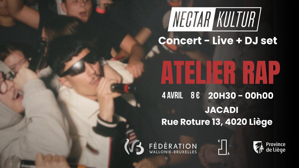 Atelier Rap - Dj Set + Live