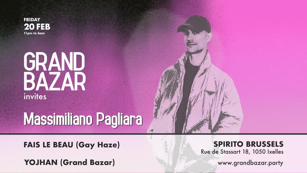 Grand Bazar invites Massimiliano Pagliara