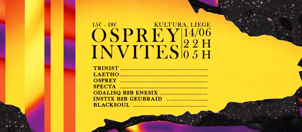 OSPREY invites 001 w/TRINIST,LAETHO & MORE